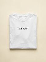 2C B Alive Tee — White