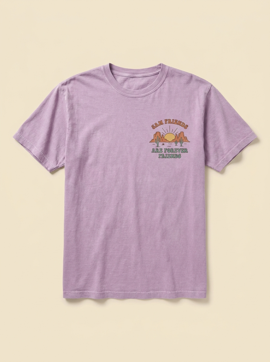 5AM Friends Tee — Lavender