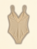 Afterglow Bodysuit — Champagne Shimmer