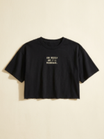 Ask Nicely And I'Ll Misbehave Crop — Noir