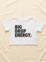 Big Drop Energy Crop — White