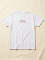 Came Early Tee — White