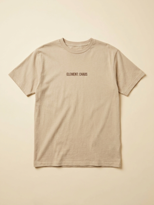 Element: Chaos Tee — Sand