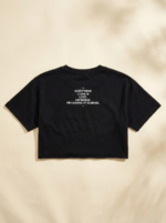 Everything I Love Crop — Noir