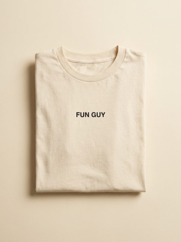 Fun Guy Tee — Cream