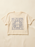 Got Too Glowy Crop — Cream