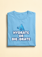 Hydrate or Die-drate Tee — Sky