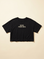 Kiss Me, I'M With The DJ Crop — Noir