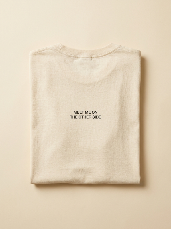 Meet Me On The Other Side Tee — Cream