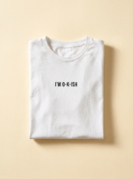 I'M O-K-ish Tee — White