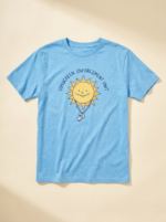 Sunscreen Enforcement Unit Tee — Sky