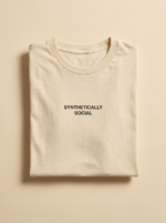 Synthetically Social Tee — Cream