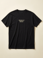 Temporarily Hot, Permanently Unstable Tee — Noir