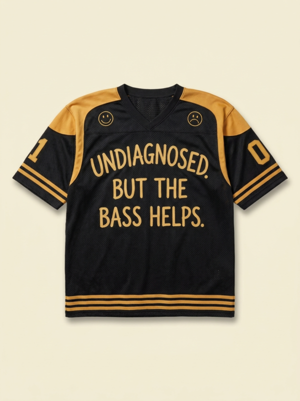Undiagnosed Jersey — Black/Gold