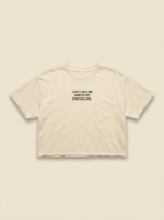 Don'T Ask Me Where My Friends Are Crop — Cream